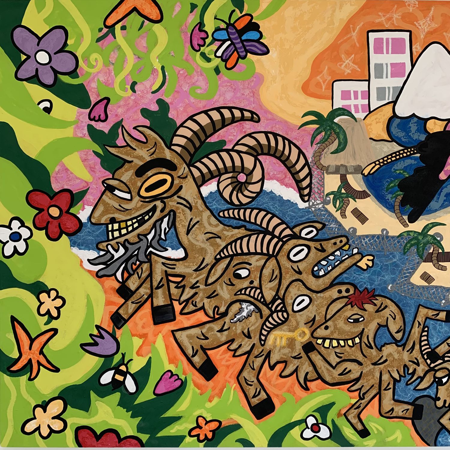It's In Our Nature, paintings by Dillon Jean Fidel Rannou